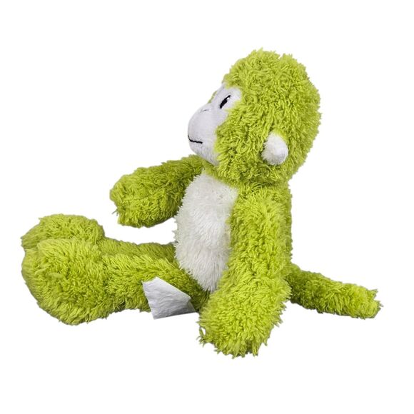 Set of 2 Pier 1 Imports Green Monkey Max Plush Ape Gorilla 21" & 10" - Picture 14 of 15